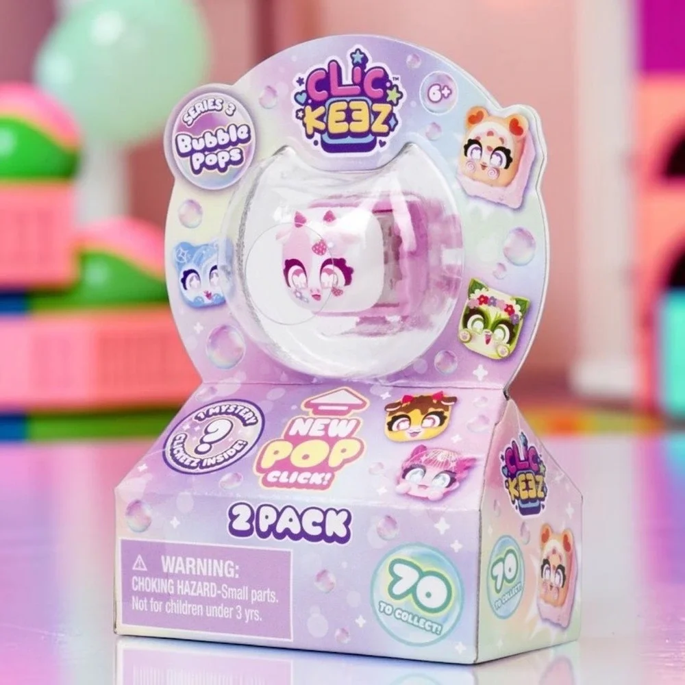 Clickeez Bubble Pops 2 Pack RANDOM